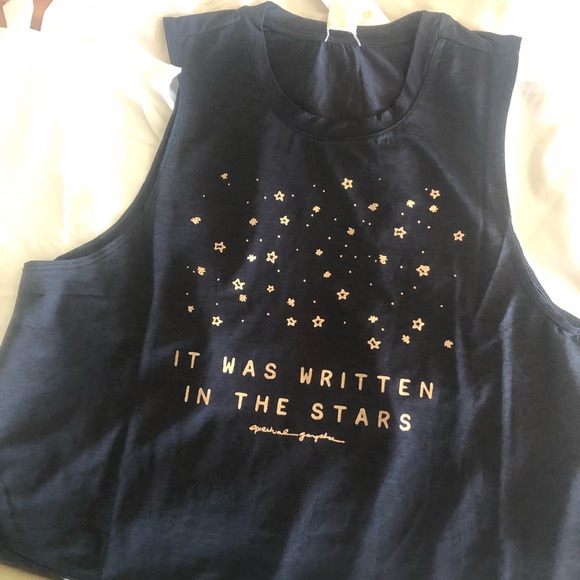 LAST•{Spiritual Gangster}• STARS CROP TANK - Picture 3 of 4